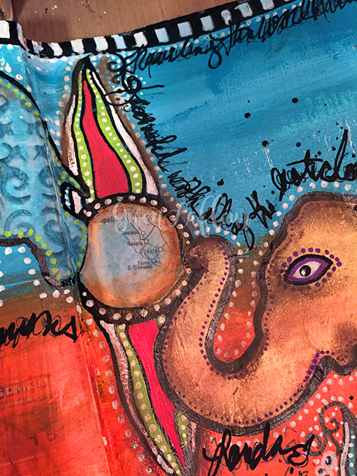 Never Forget - Art Journal Spread Close-up 1 - Gwen Lafleur