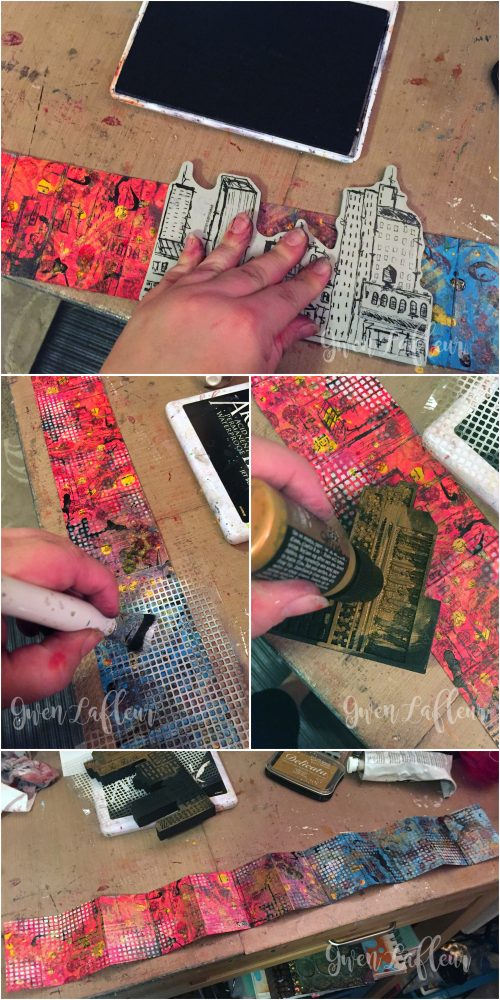 Letter to Future Self - Mini Art Journal Steps 5-8 - Gwen Lafleur