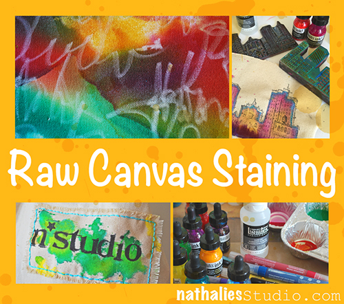 RawCanvasStainingCollage